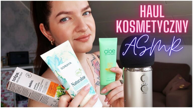 HAUL KOSMETYCZNY • makeupstore.de • Tapping Whispering • ASMR Po Polsku