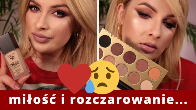 HIT I KIT! NOWE palety cieni od KOBO! | Podkład GOLDEN ROSE 24H! Matowe oczy, glow wszędzie!