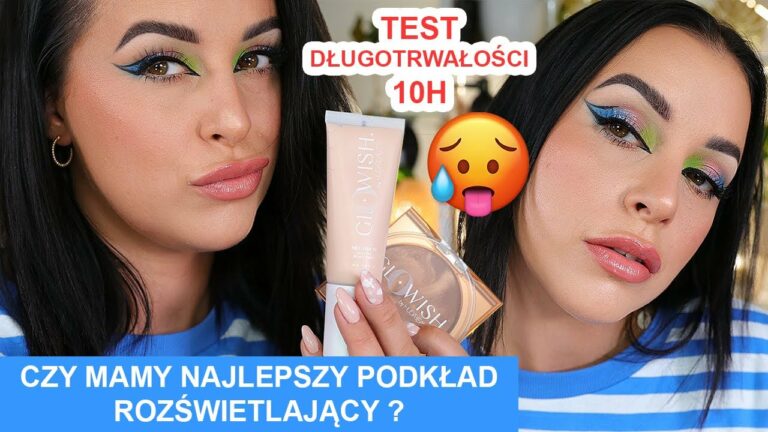 IDEALNY PODKŁAD ROZŚWIETLAJĄCY? Nowości od Huda Beauty Glowish test długotrwałości!