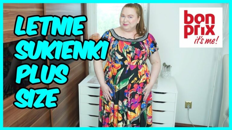 LETNIE SUKIENKI PLUS SIZE | BONPRIX #mierzymy