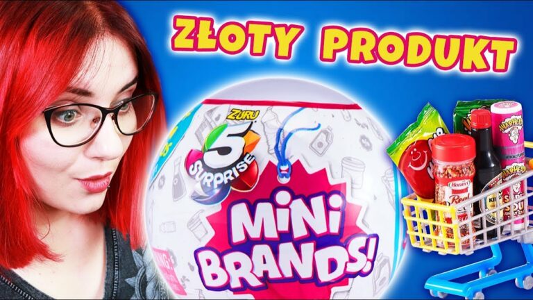 MINI BRANDS ? TRAFIŁAM ZŁOTY PRODUKT ?  5 NIESPODZIANEK BIAŁE KULE   miss Aga