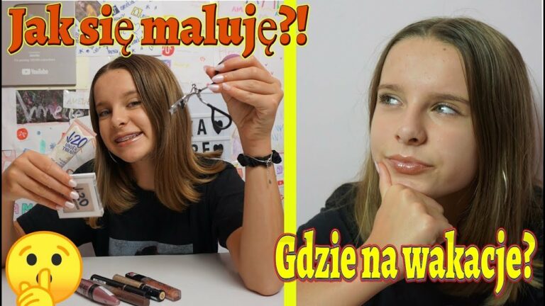 MÓJ CODZIENNY MAKIJAŻ ? GDZIE JADĘ NA WAKACJE❓ *malowanie = kara?* ? Amelie