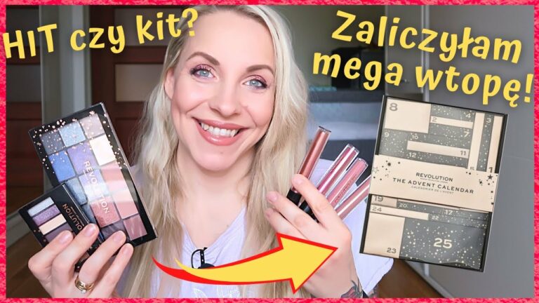 Makijaż sylwestrowy kosmetykami z kalendarza adwentowego Makeup Revolution. Hit czy kit? | jumaszka