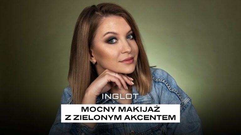 ? Mocny makijaż z zielonym akcentem | INGLOT | Klaudia