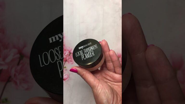 MySecret Loose Transparent Powder recenzja