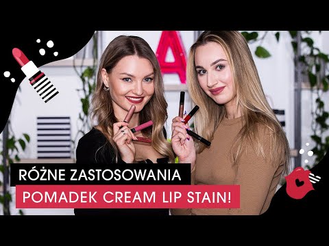 Pomadka nie tylko na ustach? Testujemy HIT Sephora – CREAM LIP STAIN na wiele sposobów! ?