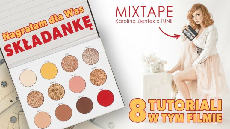 STWORZYŁAM SWOJĄ PALETĘ ! ✨ MIXTAPE Karolina Zientek x TUNE ♫