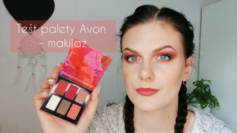 ❀Test palety Avon INTO THE SUNSET – kolorowy makijaż❀