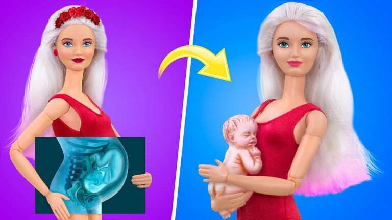 12 Pomysłów DIY dla Barbie i Lalek LOL Surprise/ Pomysły dla Lalek w Szpitalu