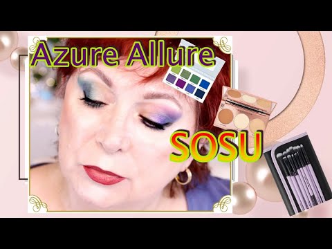 ? HOT  z IRLANDII ☞ DWA MAKIJAŻE Z ☞ PALETKAMI SOSU „AZURE ALLURE” i „THE ULTIMATE TRIO” ?kanał62+?