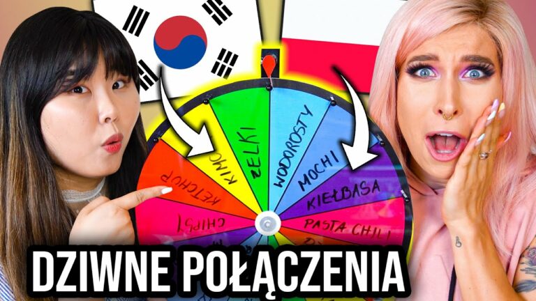 KOREANKA vs KIEŁBASA ? DZIWNE POŁĄCZENIA! koło fortuny decyduje co jemy | Agnieszka Grzelak Vlog