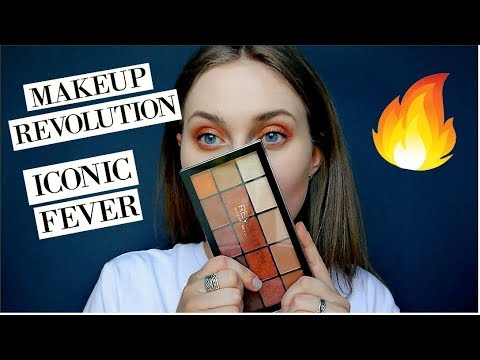 MAKIJAŻ PALETKĄ MAKEUP REVOLUTION RE-LOADED ICONIC FEVER