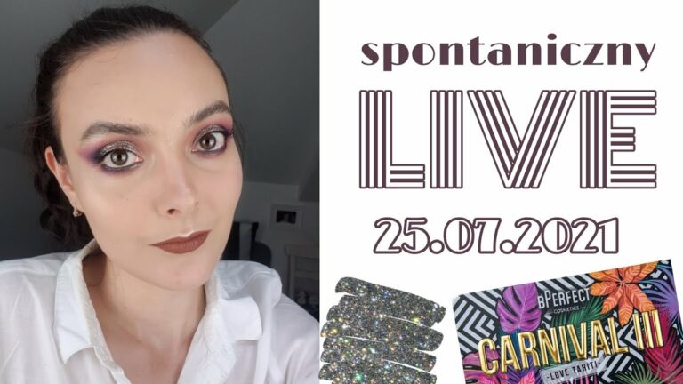 Makijaż LIVE pomalujmy się razem MetyloEtylo Makeup