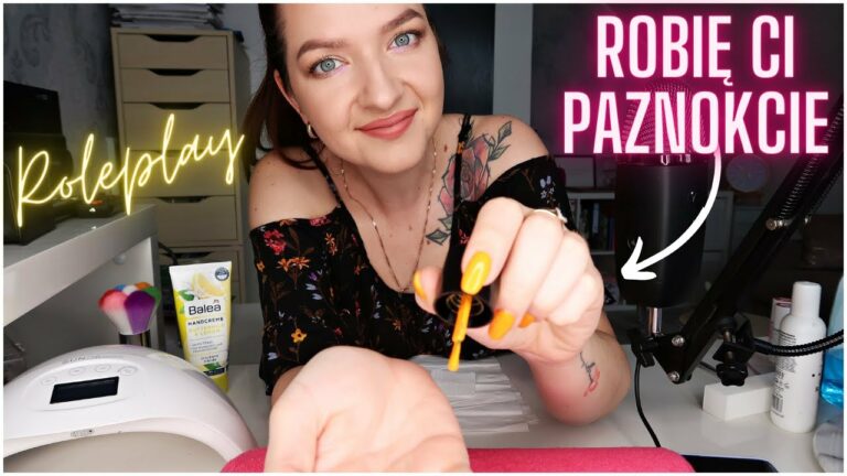 ROLEPLAY • Wizyta u Kosmetyczki • Robię Ci Paznokcie • Nails Salon • ASMR Po Polsku