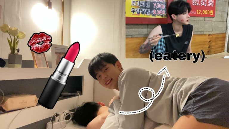 SUB) Lipstick Kiss candid cameraㅣ립스틱 키스 몰카 ?