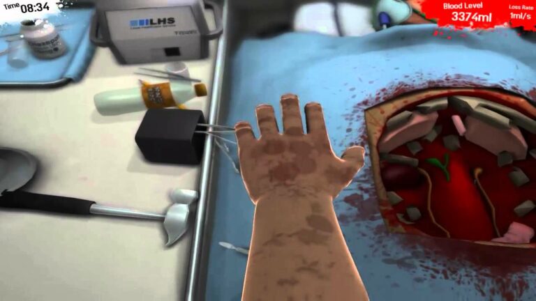 Surgeon Simulator 2013 #2 Ciężka praca chirurga !!!