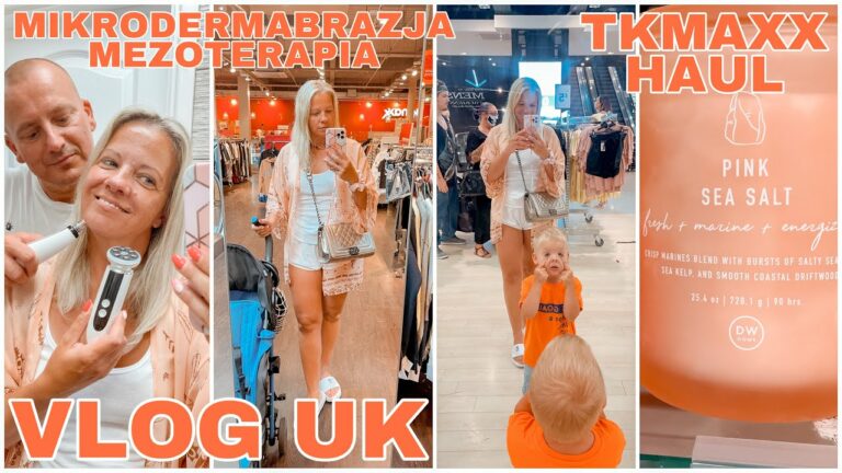 VLOG UK | ZAKUPY W TKMAXX BEZ PIENIĘDZY | DOMOWA MEZOTERAPIA GARETT ELECTRONICS | HAUL TKMAXX