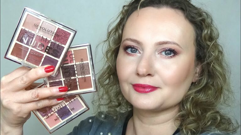 ★MAKEUP REVOLUTION★ Paletki NUDES/Light, Medium, Dark★ Makijaże★ Swatche★