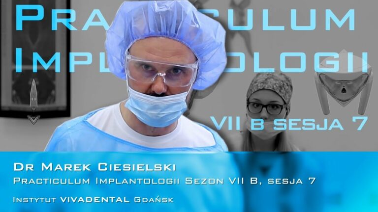 Dr Marek Ciesielski na Practiculum Implantologii