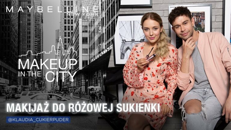 Jaki makijaż do różowej sukienki? Makijaż z Klaudią Cukier Puder – Make Up In The City #114