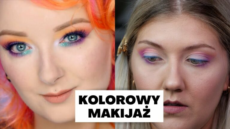 Kolorowy makijaż z Red Lipstick Monster ❤️