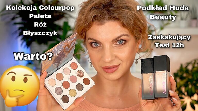 PODKŁAD HUDA BEAUTY ✨ TEST 12H ✨ KOLEKCJA COLOURPOP ✨ CZY WARTO BYŁO WYDAĆ TYLE KASY?