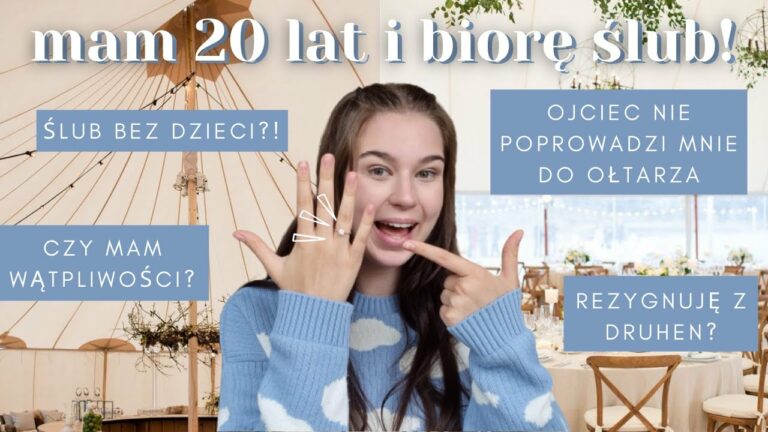 ŚLUBNE Q&A; CZEMU TAK WCZEŚNIE? MOJE PLANY NA WESELE, MAKIJAŻ, DRESSCODE, BUDŻET