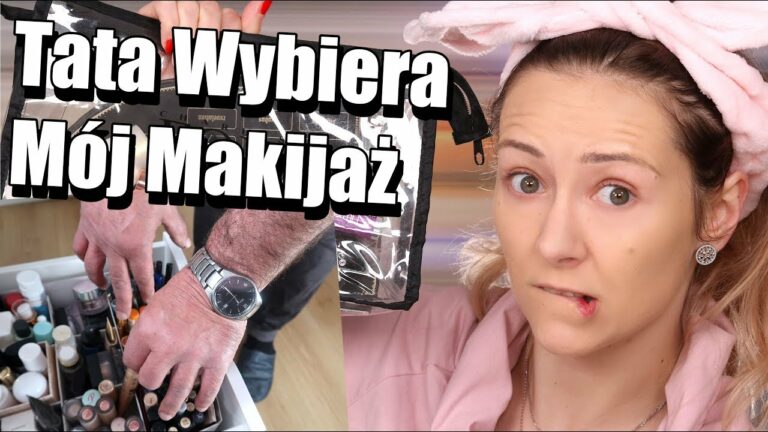 Tata Wybiera Mój Makijaż ?Wyzwanie ‼️ Makijaż na Chybił Trafił?