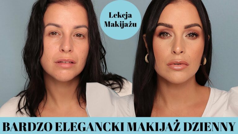 ⭐️ LEKCJA MAKIJAŻU – Bardzo elegancki makijaż dzienny krok po kroku ⭐️