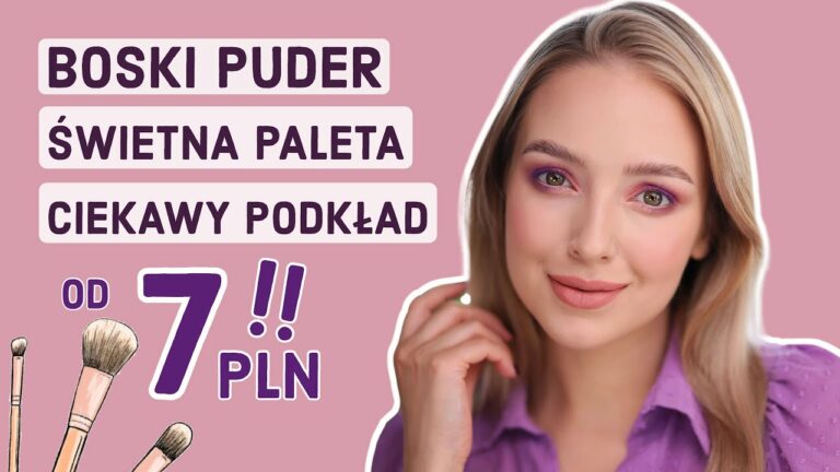 Cały makijaż jedną TANIĄ DROGERYJNĄ marką 🤩😁💄