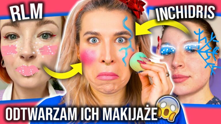 ♦ Dziewczyny RYSUJĄ mi zimowy MAKIJAŻ! 😱ROBIĘ MAKIJAŻ JAKI MI KAZALI ♦ Agnieszka Grzelak Beauty