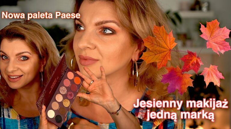 JESIENNY MAKIJAŻ JEDNĄ MARKĄ 💥 PALETA INDIAN SUMMER II 💥 MOJE POLECAJKI Z PAESE