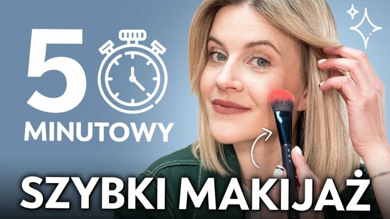 Jak zrobić MAKIJAŻ W 5 MINUT?⏱️  szybki i prosty sposób