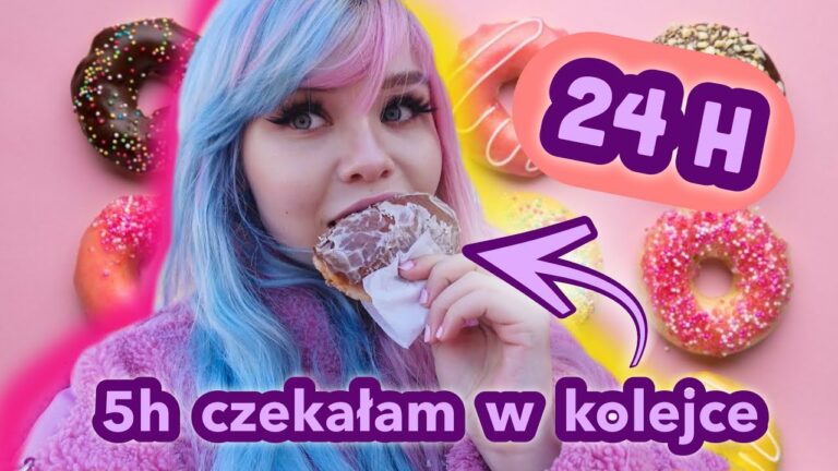 🍩 Jem TYLKO PĄCZKI 24H 🍩🤢🤰🏼// NAJGORSZY VS NAJLEPSZY \