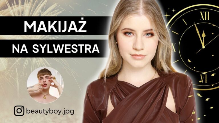 KROK PO KROKU | Makijaż na sylwestra – Władek Beautyboy | SYLWESTER 2021🎇