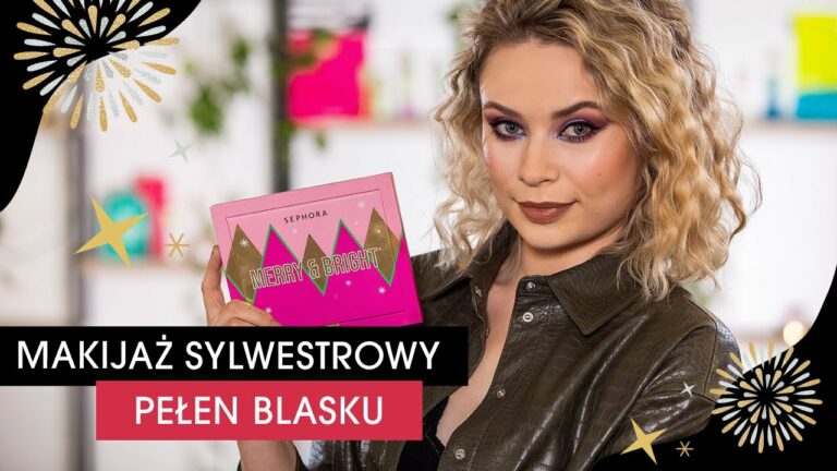 Kolorowy i błyszczący 🎨🌟 MAKIJAŻ SYLWESTROWY 🎆