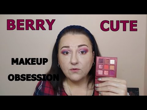 MAKEUP OBSESSION – BERRY CUTE/ 1paletka – 3 makijaże.