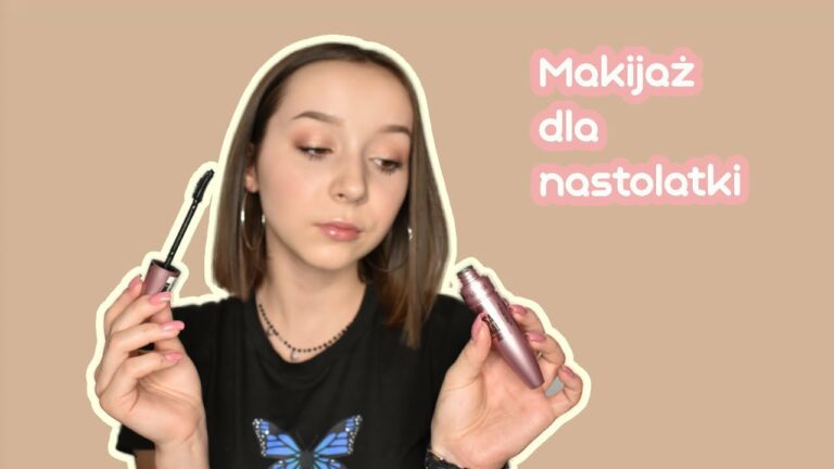 MAKIJAŻ DLA NASTOLATKI TANIMI KOSMETYKAMI 💄