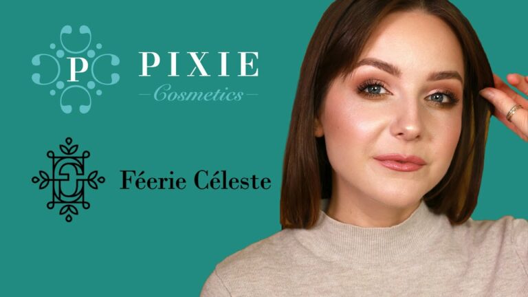 MAKIJAŻ KOSMETYKAMI NATURALNYMI 🌿Féerie Céleste | Pixie Cosmetics