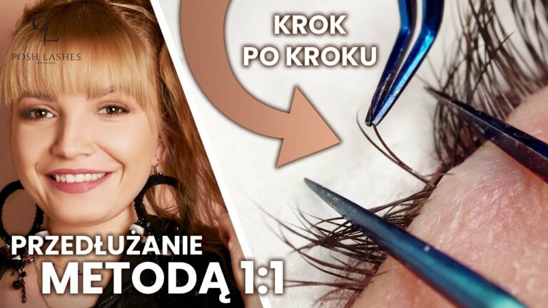 Przedłużanie rzęs metodą 1 do 1 – jak wykonać? Stylizacja rzęs dla początkujących | Posh Lashes