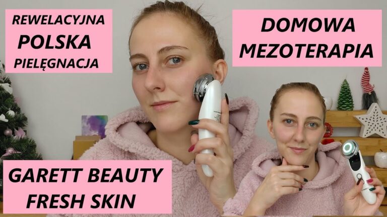 REWELACYJNA POLSKA PIELĘGNACJA🌱💧 TESTUJĘ URZĄDZENIE DO MEZOTERAPII GARETT BEAUTY FRESH SKIN