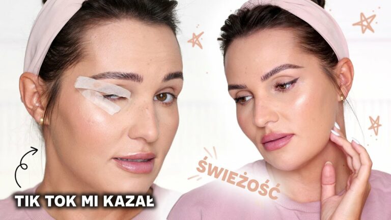 💦 ŚWIEŻY makijaż + TRICK NA EYELINER?! 😳