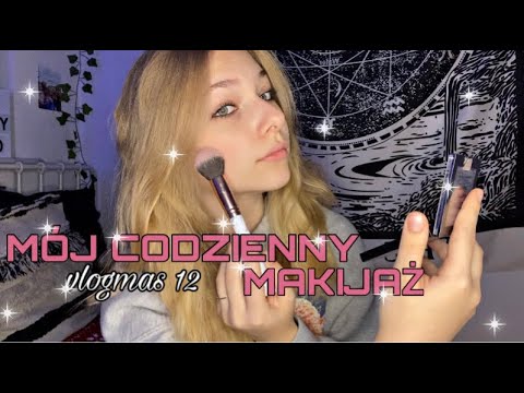 VLOGMAS 12!!☃️/ mój codzienny makijaż