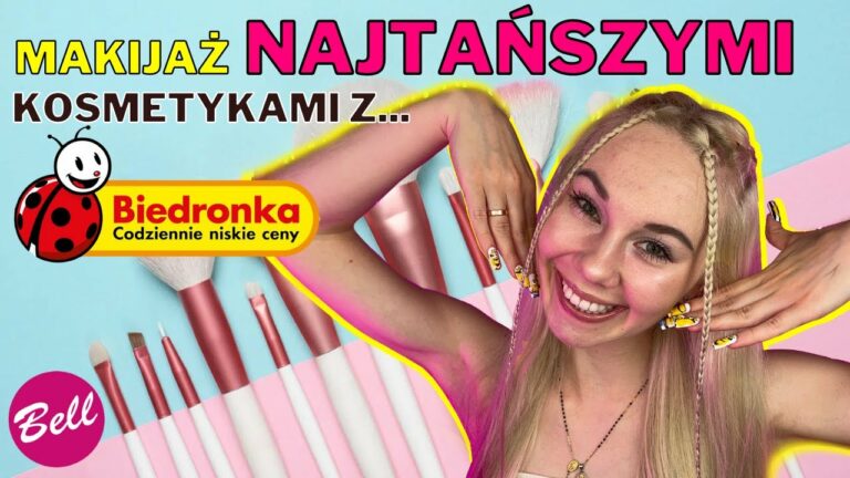 Robię makijaż NAJTAŃSZYMI kosmetykami 💋💄 z BIEDRONKI🐞❗️| Pattje