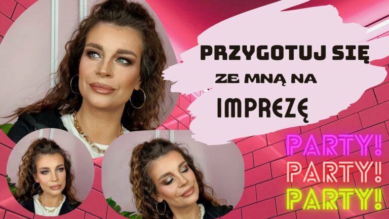 Szykujesz się na imprezę? pomaluj się ze mną! | GRWM | tutorial | łatwy makijaż wieczorowy