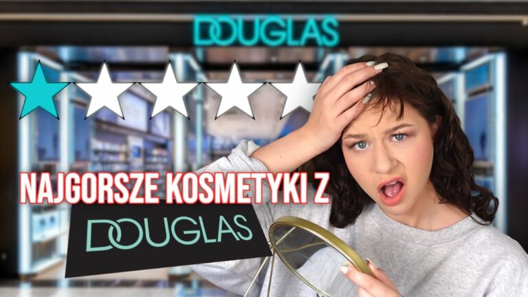 Cały makijaż NAJNIŻEJ OCENIONYMI kosmetykami z Douglas!