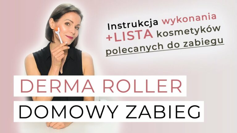 DERMA ROLLER z opcjami zabiegu do różnych rodzajów cery 👍