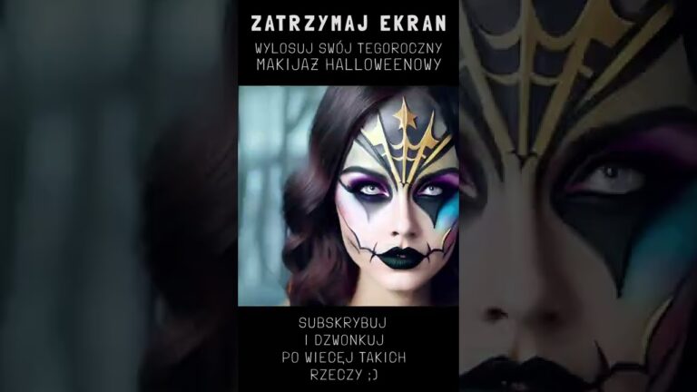 Halloween: pomysły na makijaż #halloween2022 #halloweenmakeuplook #shorts #aianimation