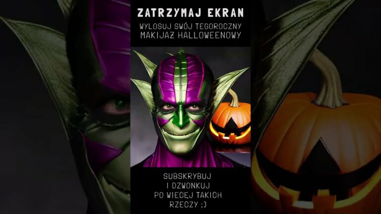 Halloween: pomysły na makijaż męski #halloween2022 #halloweenmakeuplook #shorts #aianimation