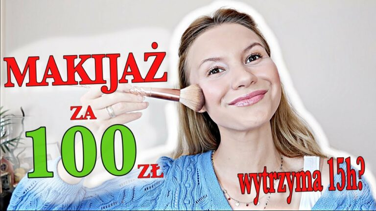 MAKIJAŻ za 100zł. Test TANICH KOSMETYKÓW po 15h!